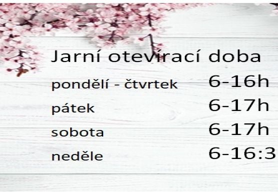 V Malé Hraštici jsme upravili otevírací dobu