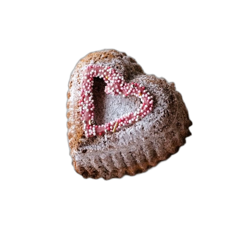 Valentýnské mini bábovky